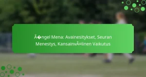 Ángel Mena: Avainesitykset, Seuran Menestys, Kansainvälinen Vaikutus