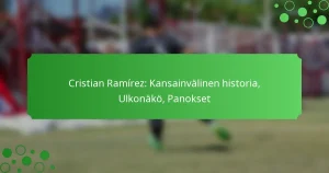 Cristian Ramírez: Kansainvälinen historia, Ulkonäkö, Panokset
