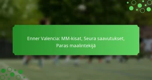 Enner Valencia: MM-kisat, Seura saavutukset, Paras maalintekijä